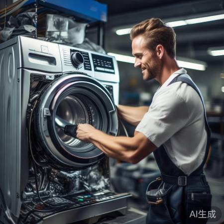 维修师傅精通多品牌洗衣机