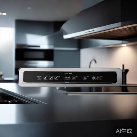 现代油烟机控制板，智能便捷操作