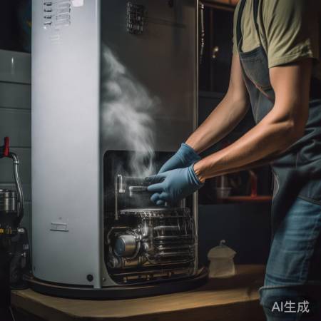 热水器清洁,节能增效。