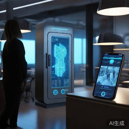 “科幻般保险柜,现代科技新体验