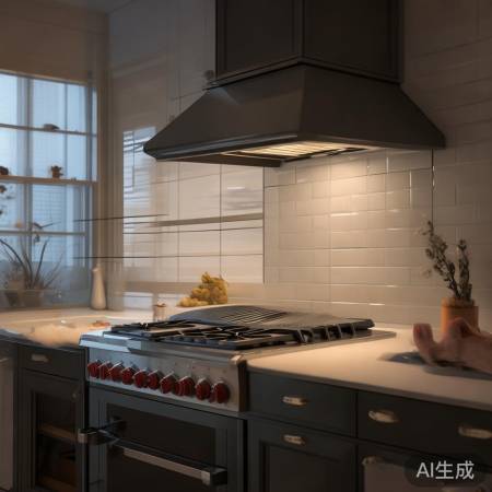 欧意油烟机照明闪烁，电源或灯座