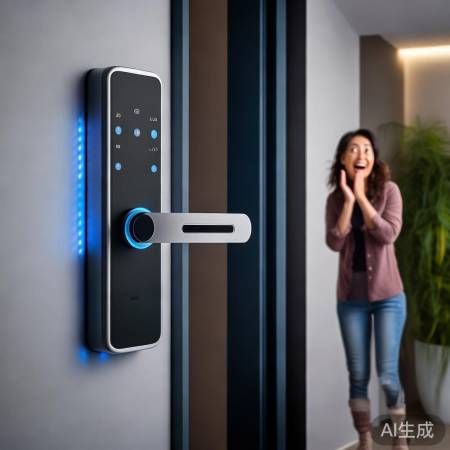 小度智能锁,语音开锁,便捷贴心