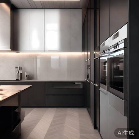 美的集成灶,一体设计,智能便捷