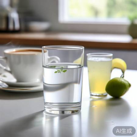 “白开水、淡茶/柠檬水,少喝咖