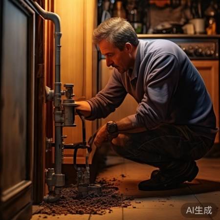 燃气管道堵塞,检查清理确保点火