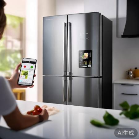 智能冰箱,随时随地掌控新鲜。