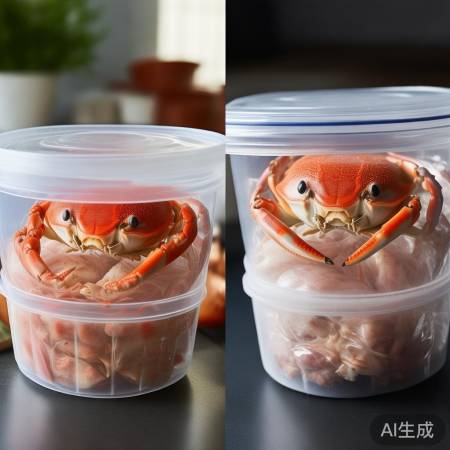 螃蟹保存两种法,冰箱保鲜任君选