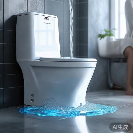 智能储水马桶,冬天温暖,高峰期