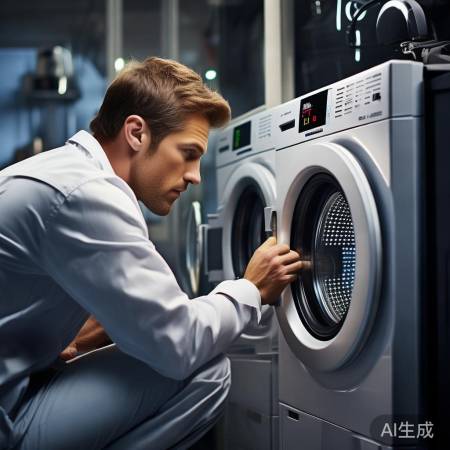 洗衣机E0故障短路，修护需谨慎