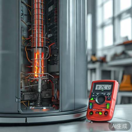 E1故障码,检查加热管电阻值。