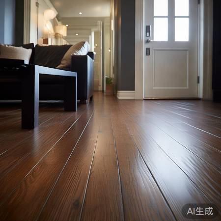 浅门深色搭配,层次空间显。