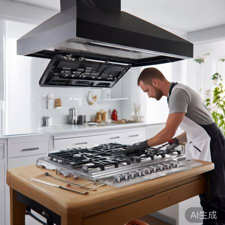 查阅说明书或教程,解决油烟机难