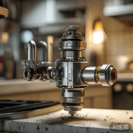 燃气阀故障引发E7，杂质堵塞或