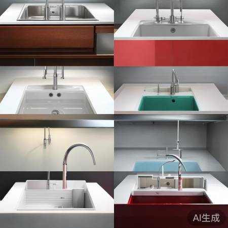 接水盘外观多样，颜色搭配厨房风