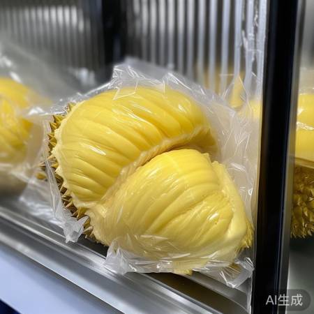 剥皮榴莲冷藏可保鲜12天