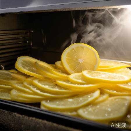 柠檬消毒除焦味,清新怡人。