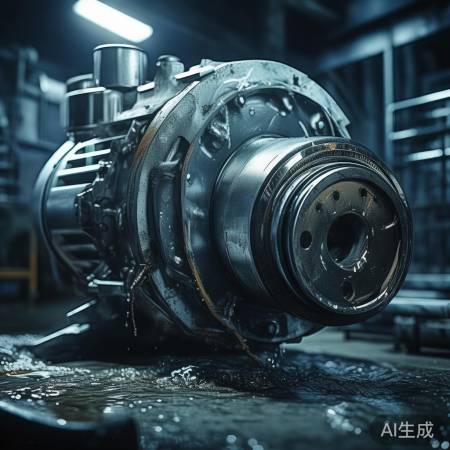 水泵故障,异响警示维修。