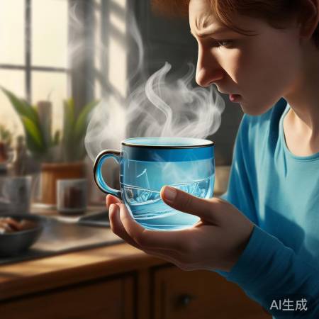 “嗓子痛喝温水缓解不适”