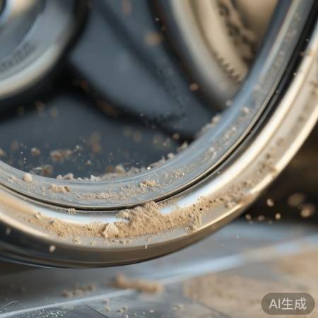 检查洗衣机门圈,擦拭缝隙沙粒