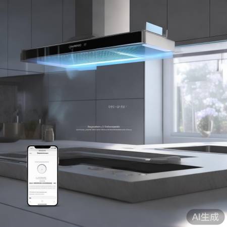 智能油烟机,自动感应,手机AP