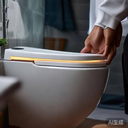 箭牌智能马桶，温暖又节能，清洁