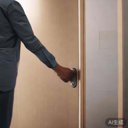 安全开门，消毒柜关