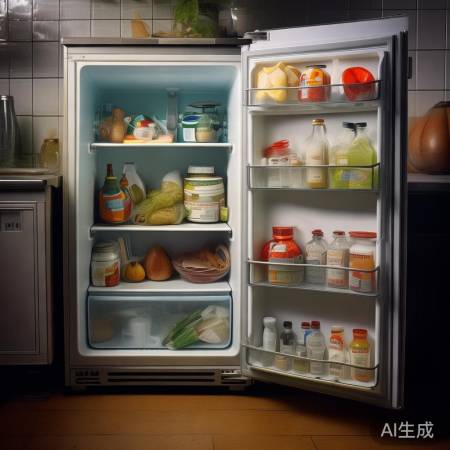 冰箱异味或摆放不当，压缩机易误