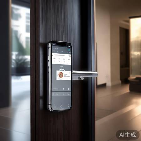 高端指纹锁，远程操控便捷