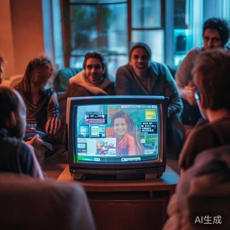 周末温馨时光，CRT电视调亮秘