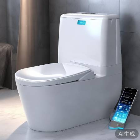 美的智能马桶，功能齐全，科技感