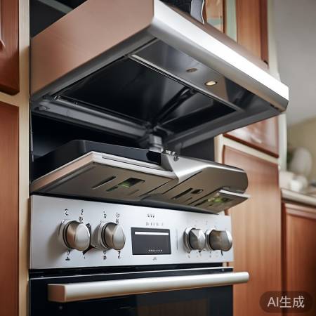 关闭电源，检查油烟机风轮固定