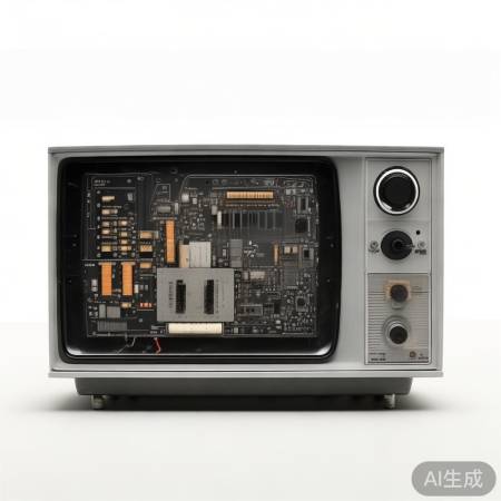 黑白电视电源：交流直流两用