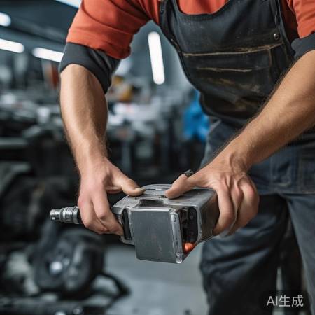 轻抬油箱，小心卡扣