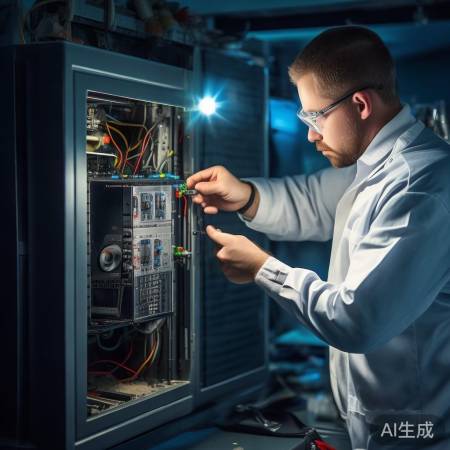 检查电子锁连接线