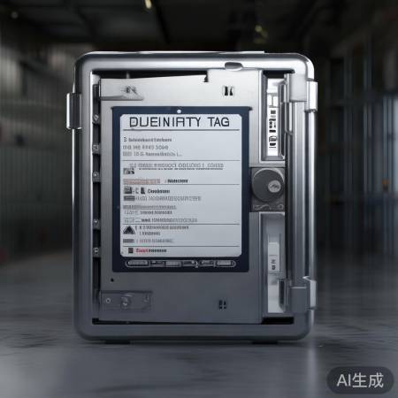 保险柜标签:重量、尺寸、地址