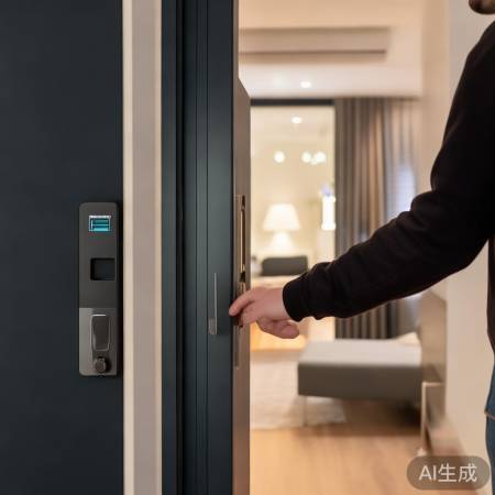 德施曼指纹锁，智能生活一步到位