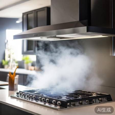 高效油烟机:吸力大、噪音小、易