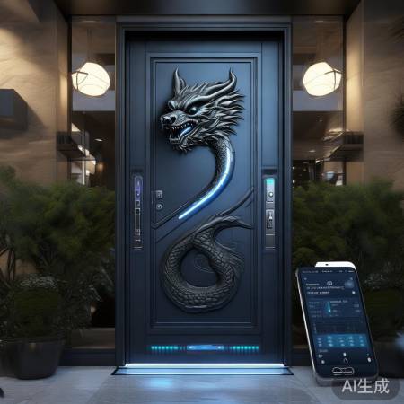 智能报警门，安全监控随身行