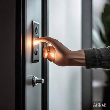 指纹锁开门成功