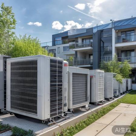 小区空气能设备噪声整改