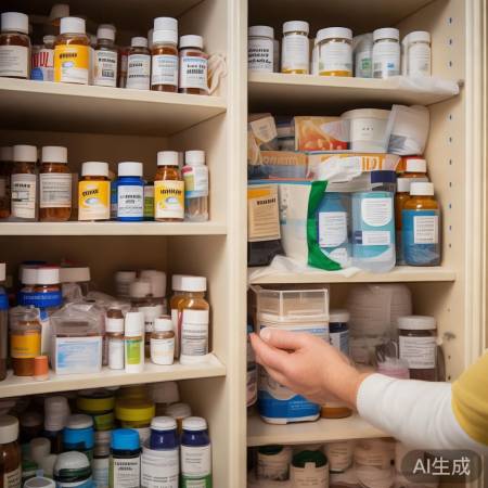 药品分类，远离儿童，定期检查