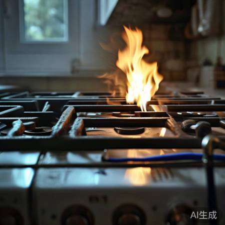 燃气灶响，疑管道问题