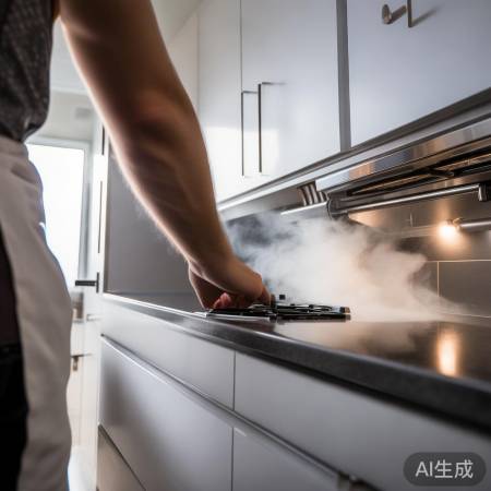 检查排烟是否顺畅