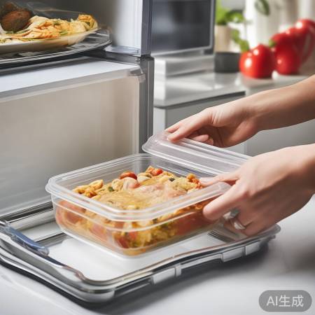 “熟食处理,凉装密封防污染”