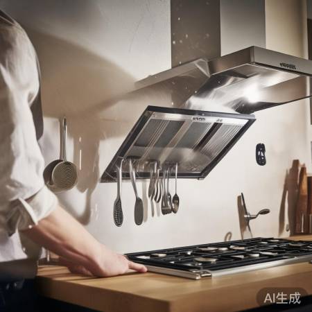 油烟机安装不平衡，易振动