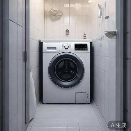 洗衣机角落布局巧