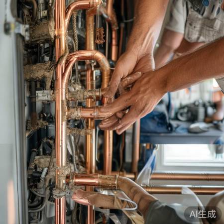 空调铜管老化,需换血焕新