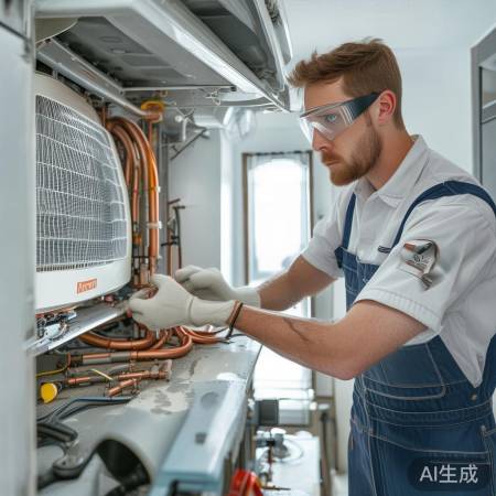 “空调铜管换新,环保又简单”