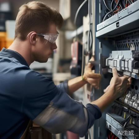 维修前关电源，专业人员帮忙