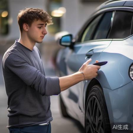 初次遥控解锁，多练会熟练